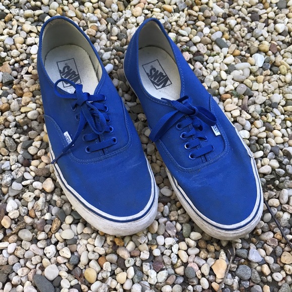 mens royal blue vans